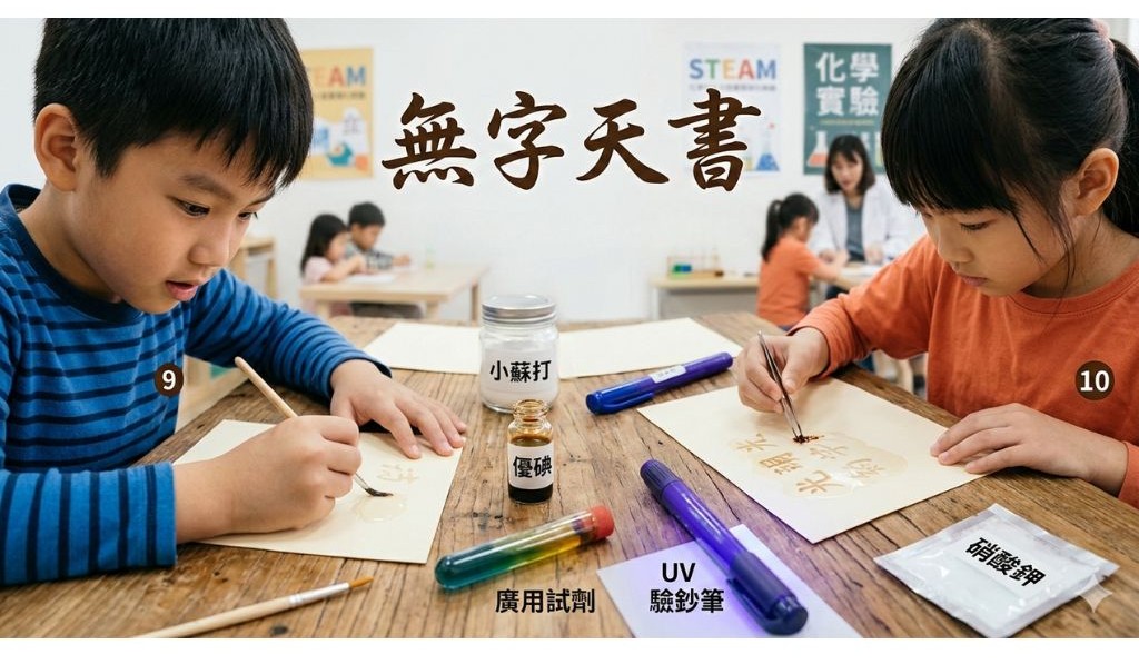 【生活科學親子玩】無字天書