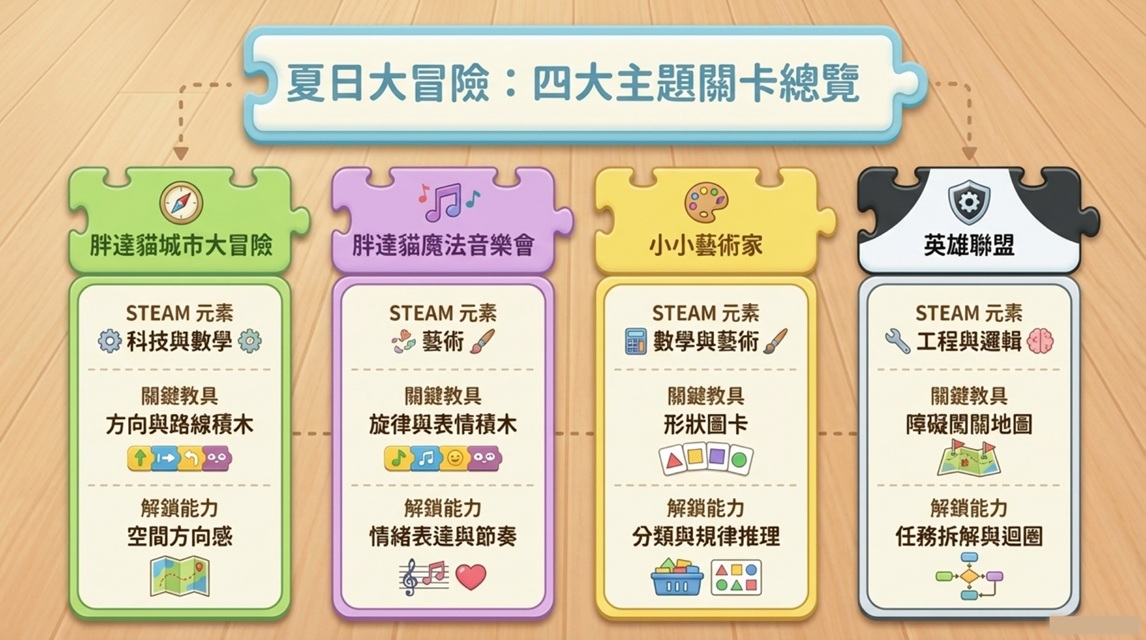幼兒 STEAM 機器人營隊