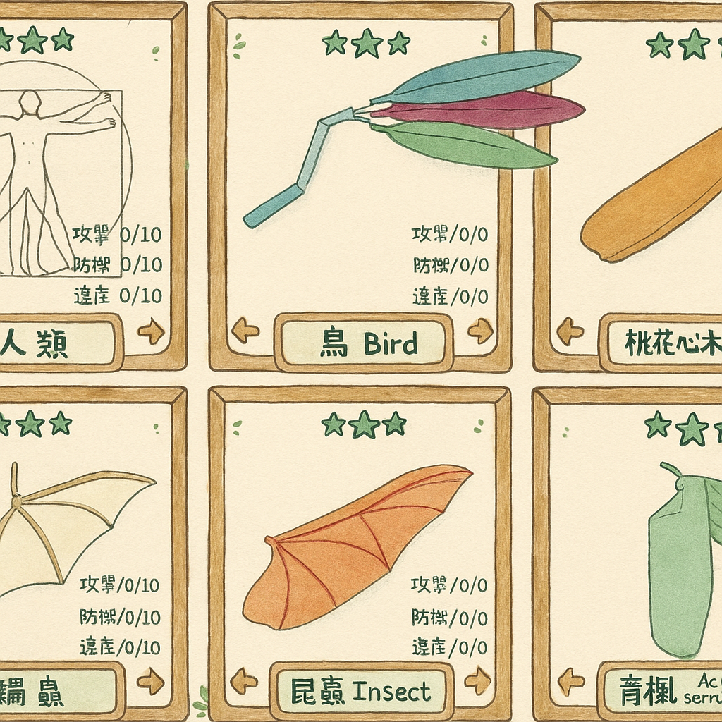 【科學節】科學大搜查系列-生物篇：飛行圖鑑