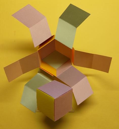 【數感巴士假日工作坊】紙編正立方體與菱形十二面體
