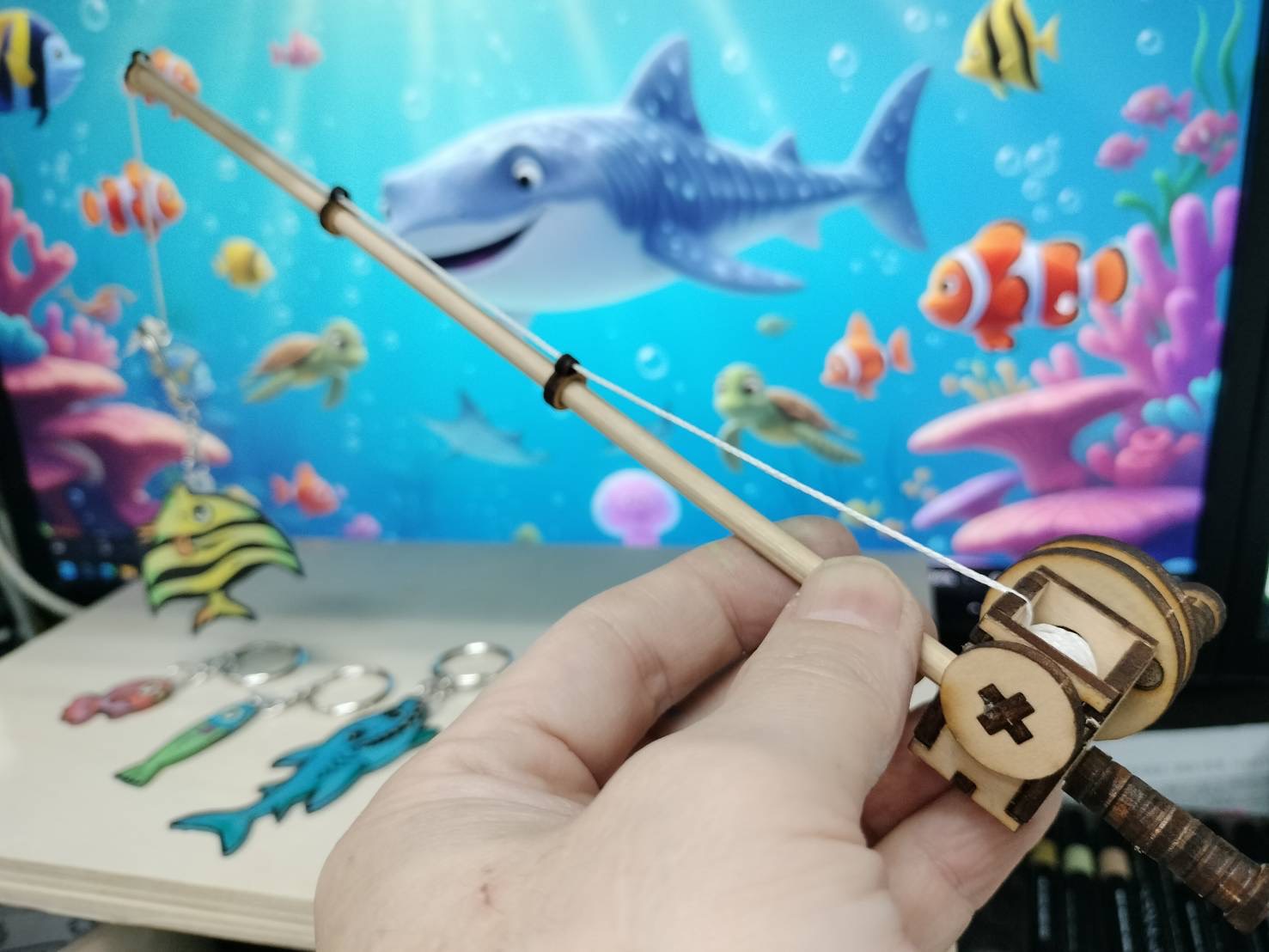 【Maker工作坊】海洋救援隊：DIY迷你小釣竿